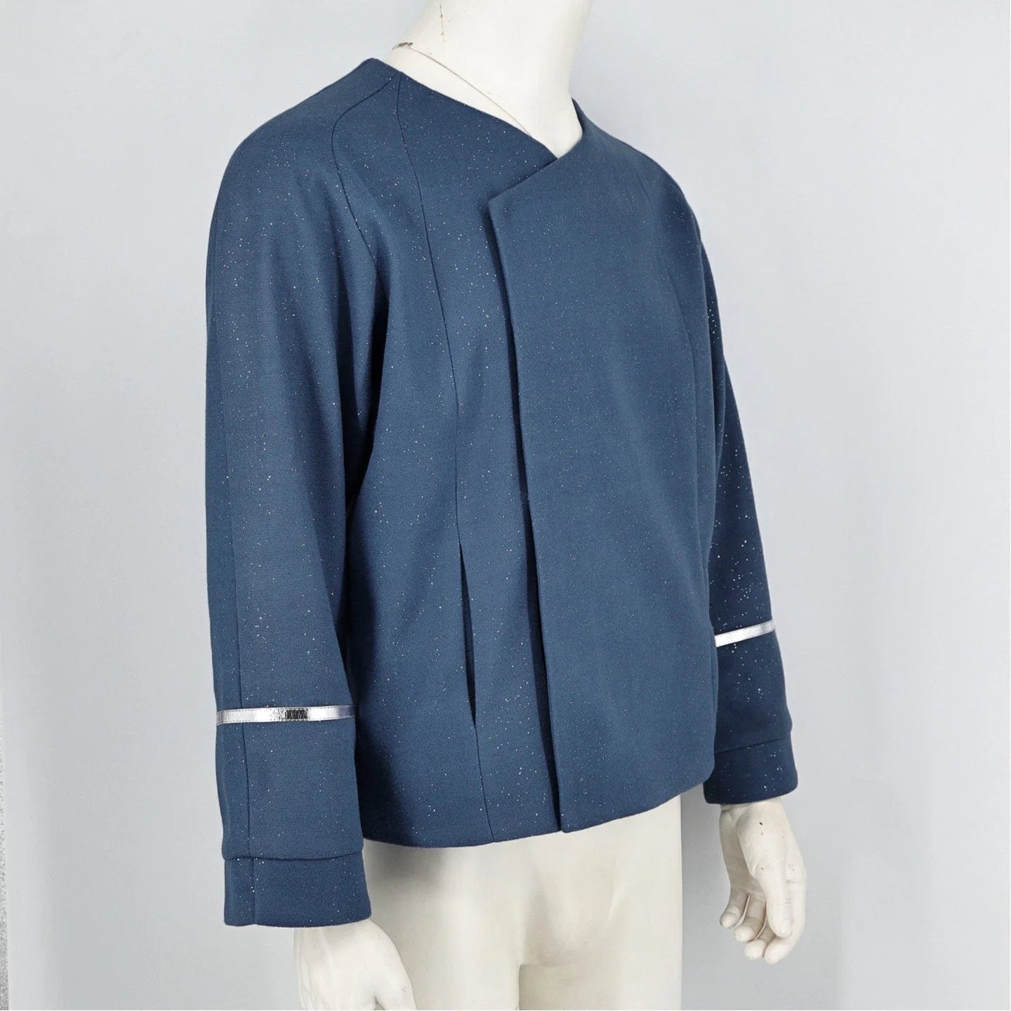 Cosplay The Original Series TOS Pike Spock Jacket Coat Uniform Starfleet Costume