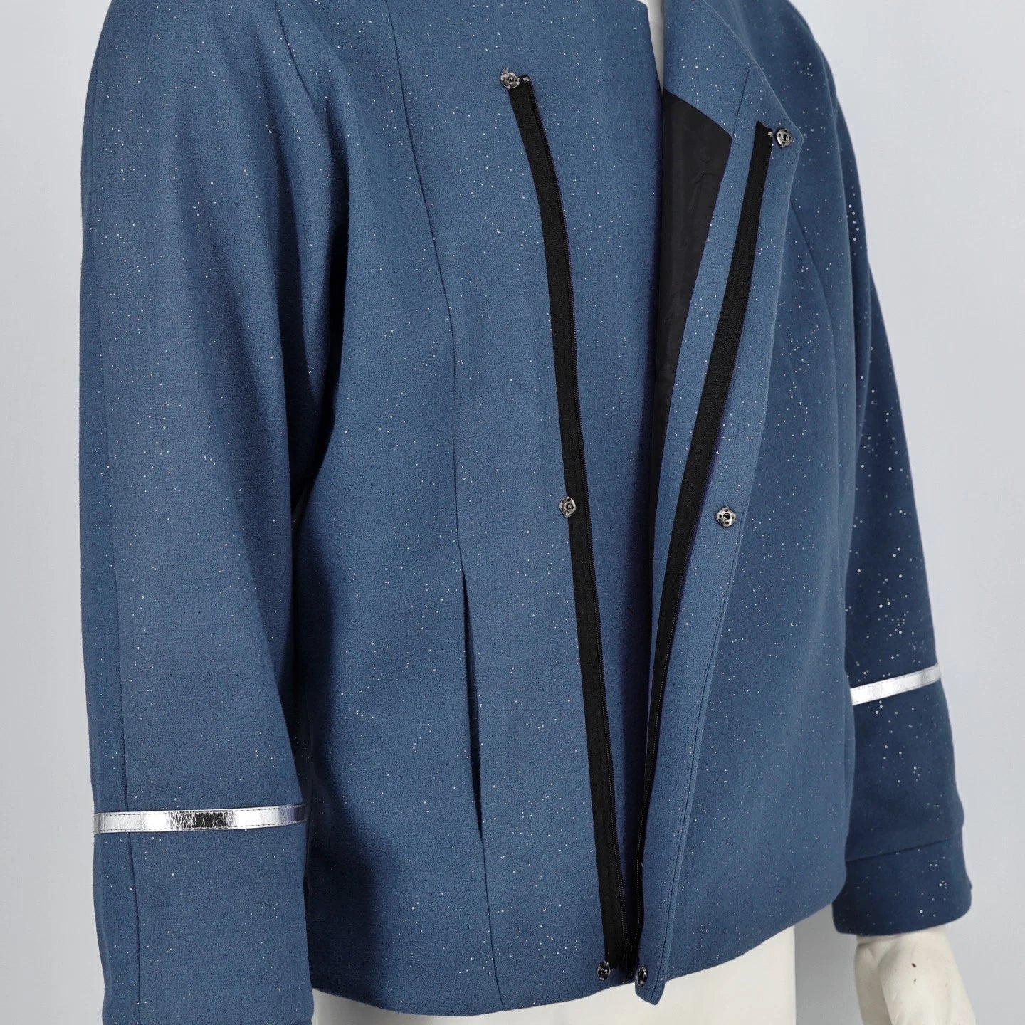 Cosplay The Original Series TOS Pike Spock Jacket Coat Uniform Starfleet Costume