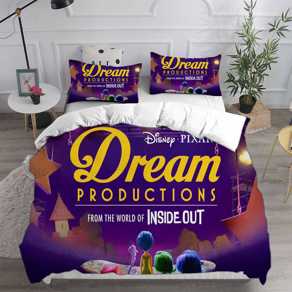 Dream Productions Cosplay Bedding Set Duvet Cover Pillowcases Halloween Home Decor