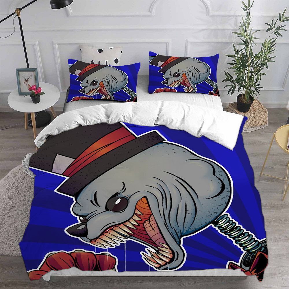 Finding Frankie Cosplay Bedding Set Duvet Cover Pillowcases Halloween Home Decor