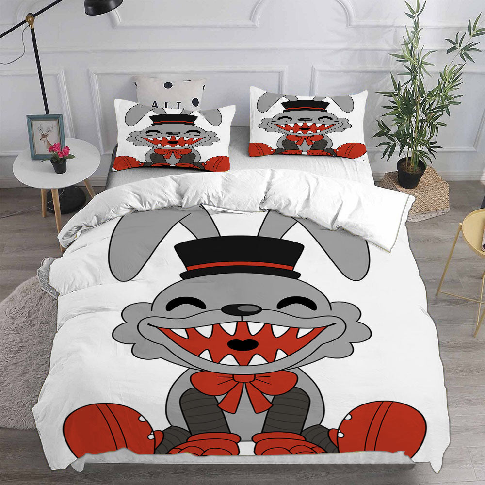 Finding Frankie Cosplay Bedding Set Duvet Cover Pillowcases Halloween Home Decor