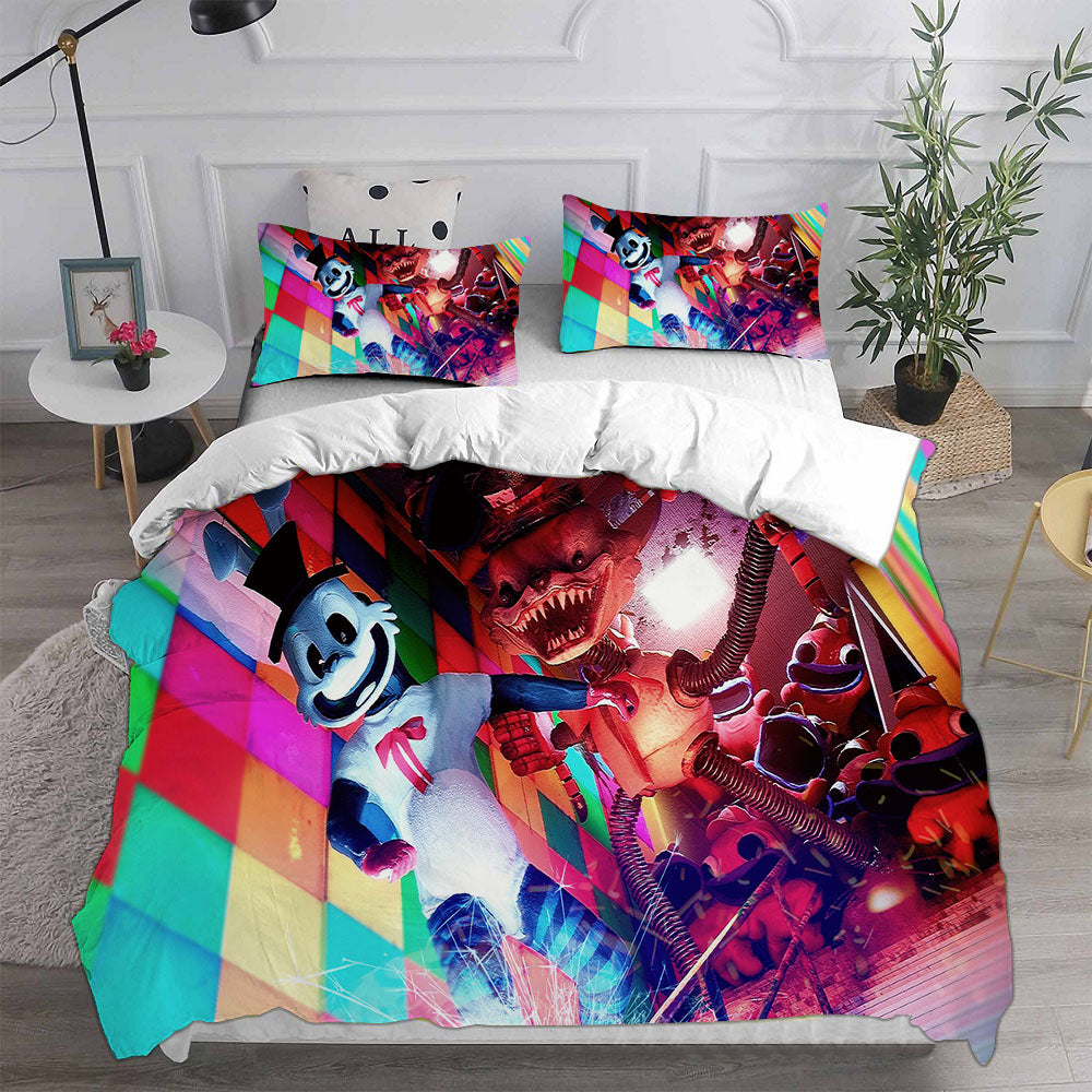 Finding Frankie Cosplay Bedding Set Duvet Cover Pillowcases Halloween Home Decor