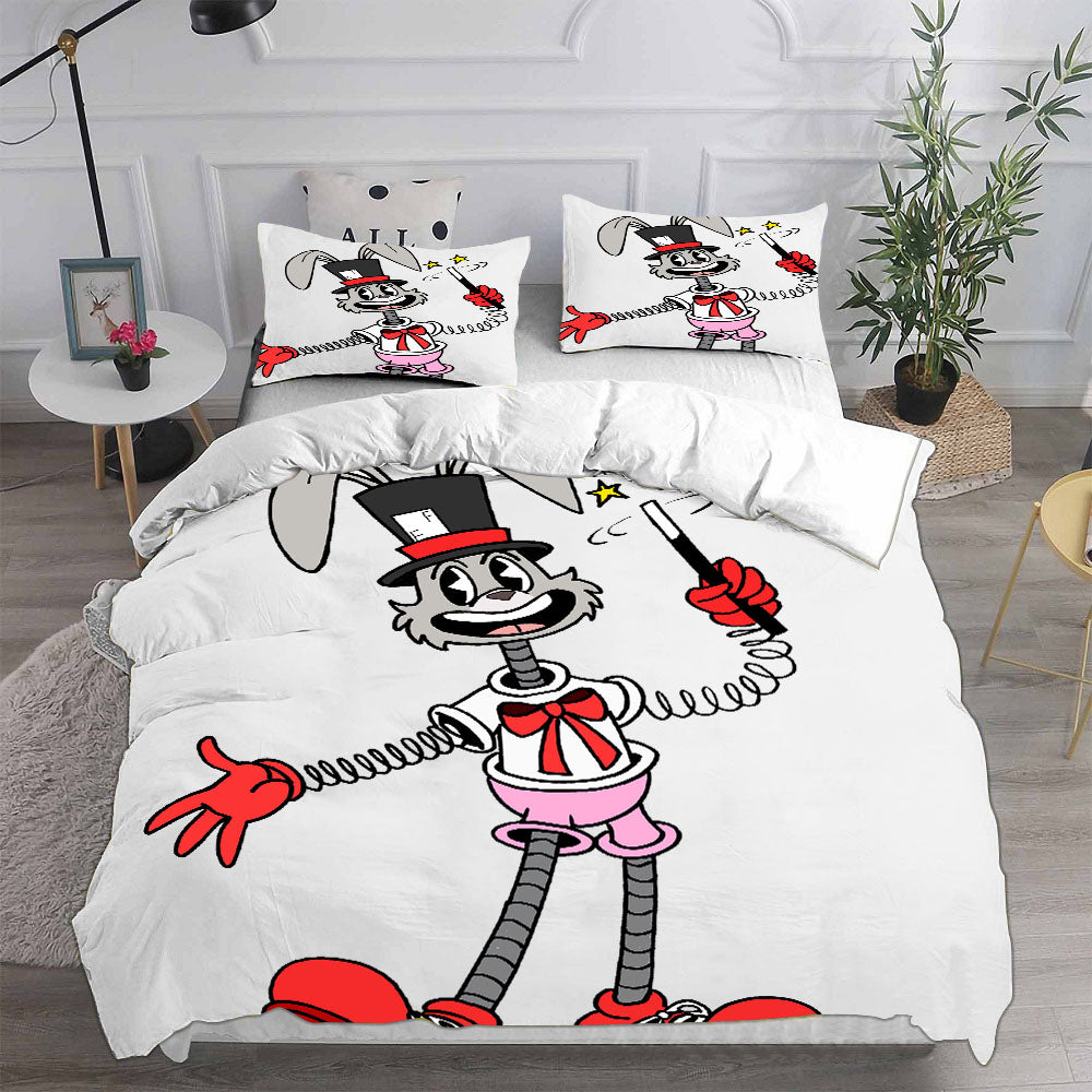 Finding Frankie Cosplay Bedding Set Duvet Cover Pillowcases Halloween Home Decor