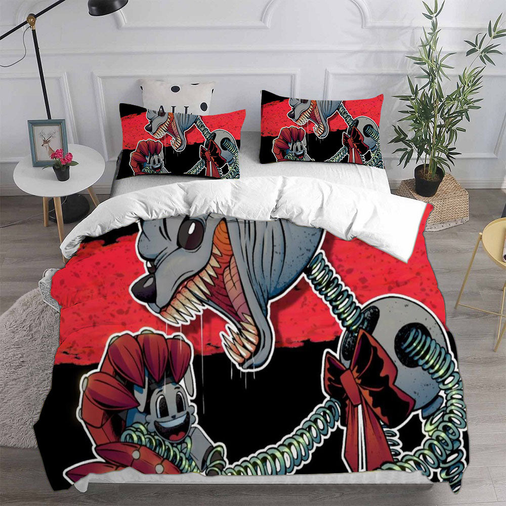 Finding Frankie Cosplay Bedding Set Duvet Cover Pillowcases Halloween Home Decor