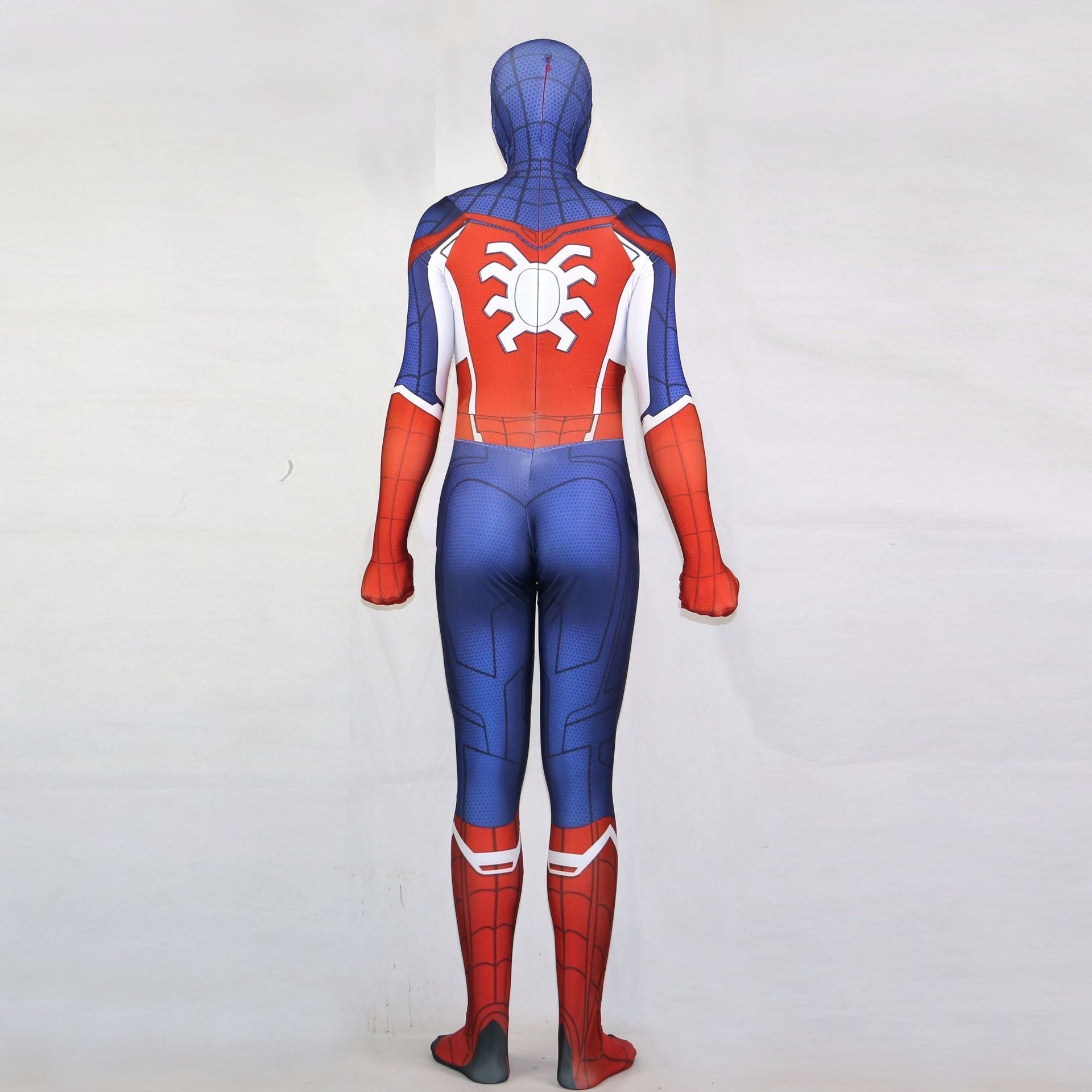 Captain America Spider-Man Superhero Bodysuit Halloween Cosplay Jumpsu ...