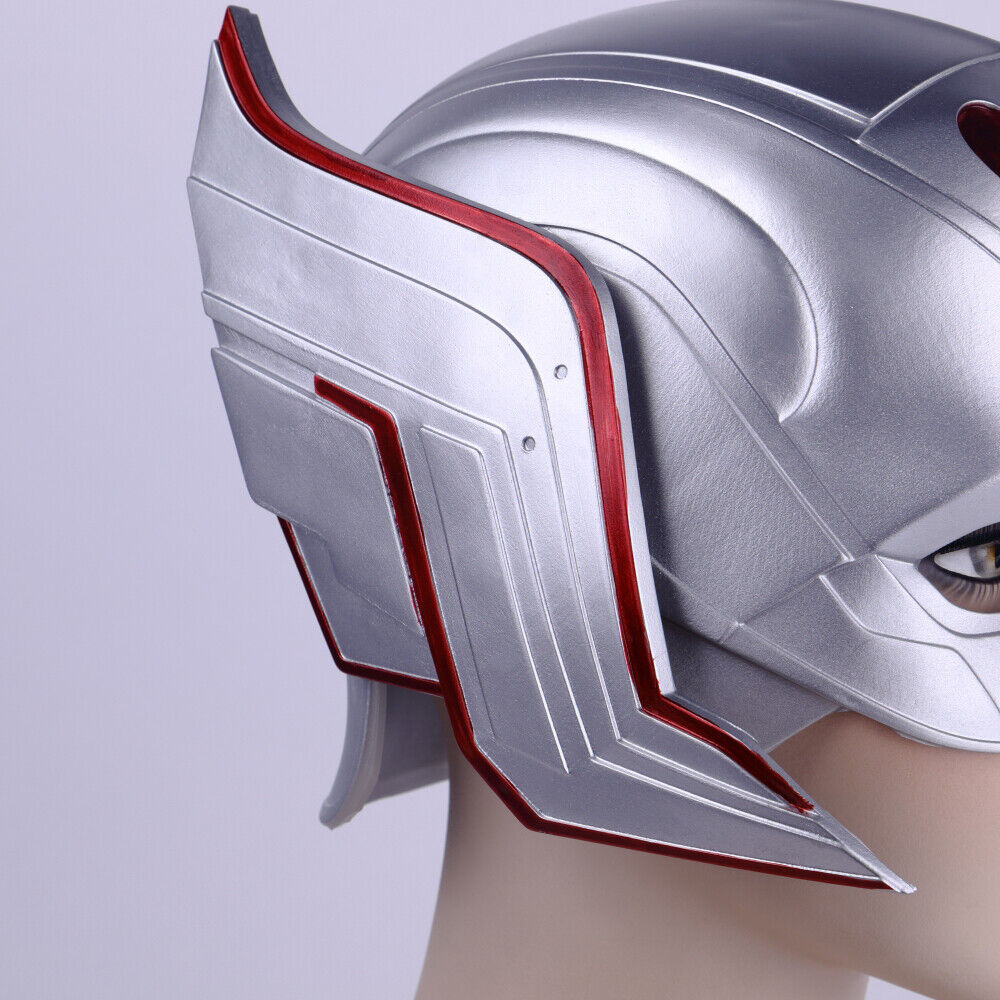 Mighty Thor 4 Love and Thunder Women Helmet Cosplay Superhero Halloween Helmet