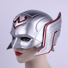 Mighty Thor 4 Love and Thunder Women Helmet Cosplay Superhero Halloween Helmet