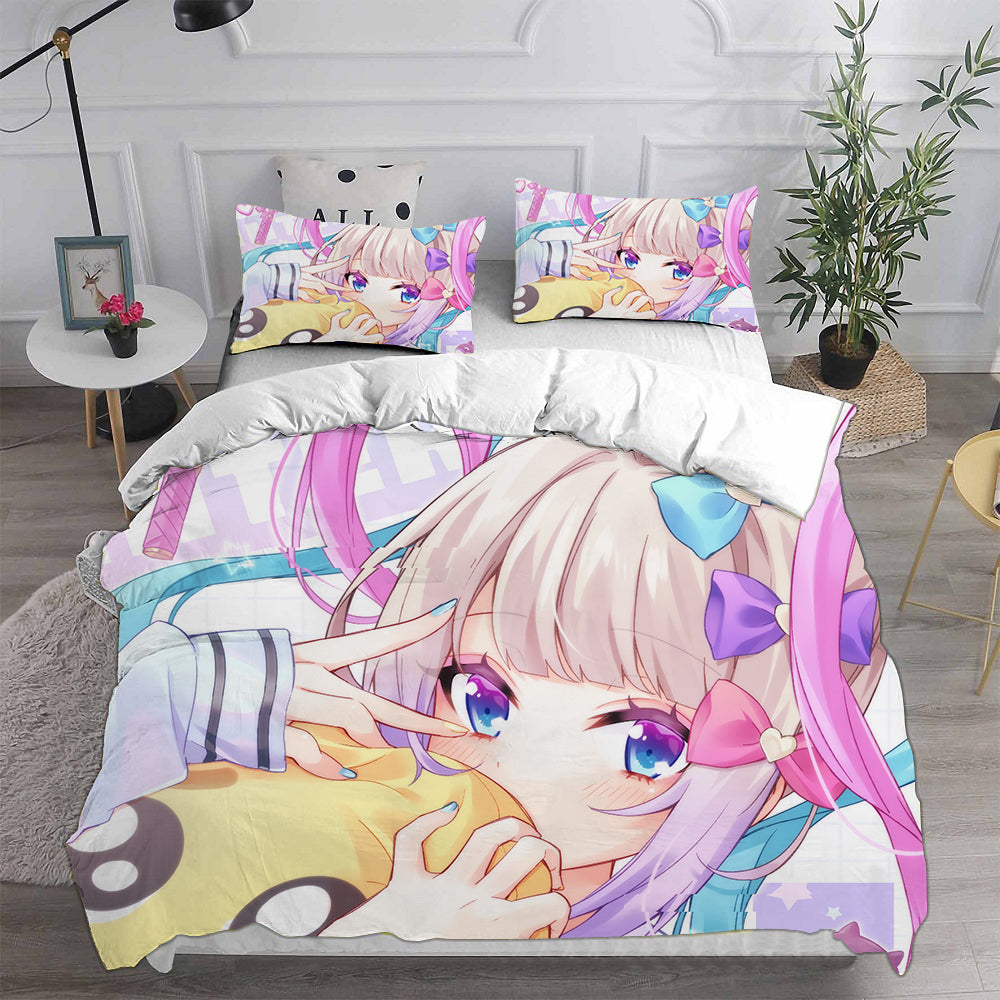 NEEDY GIRL OVERDOSE Cosplay Bedding Set Duvet Cover Pillowcases Halloween Home Decor