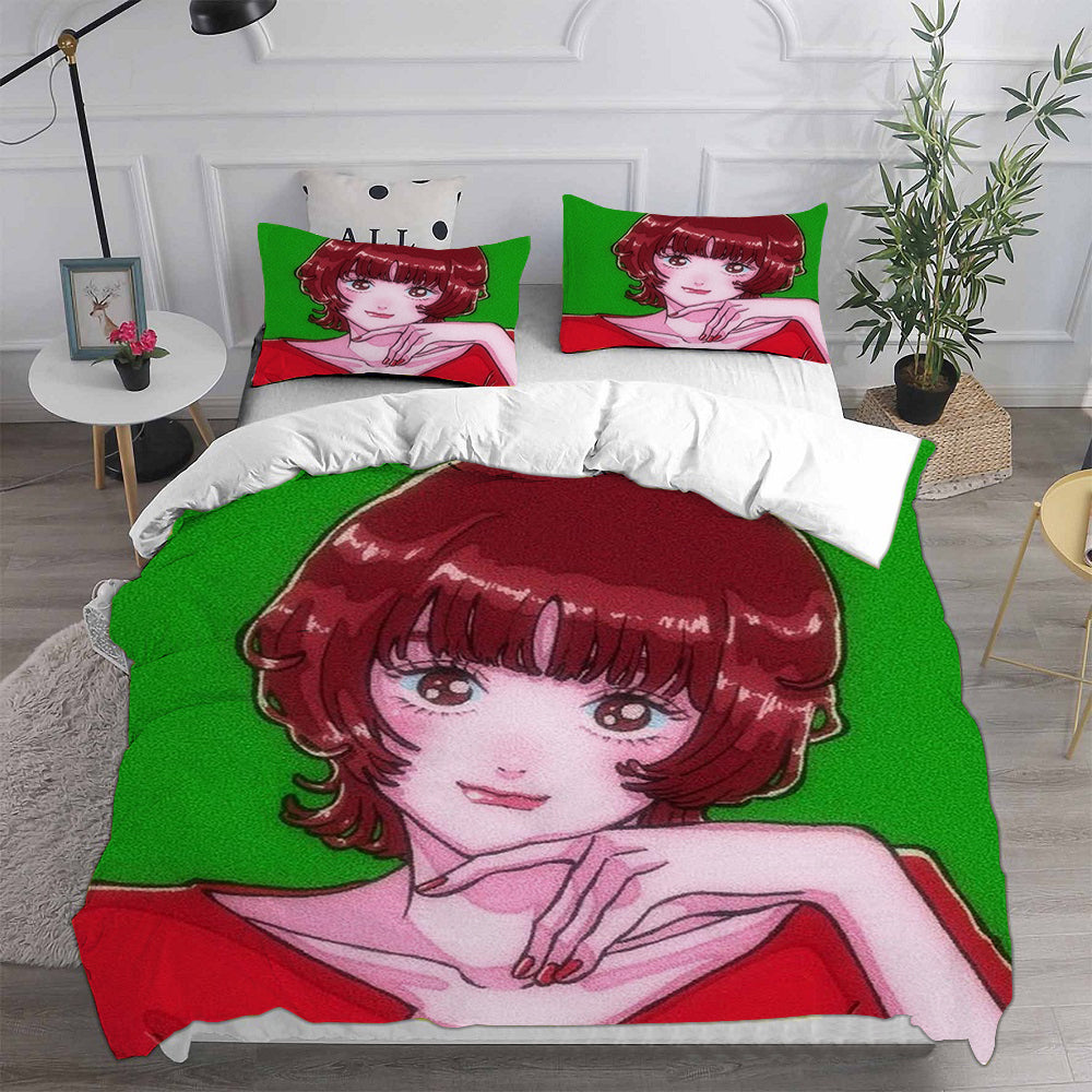 Paprika Cosplay Bedding Set Duvet Cover Pillowcases Halloween Home Decor