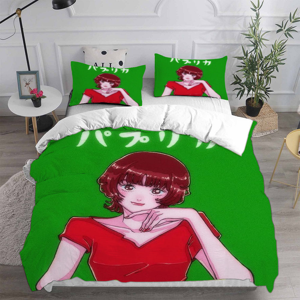 Paprika Cosplay Bedding Set Duvet Cover Pillowcases Halloween Home Decor