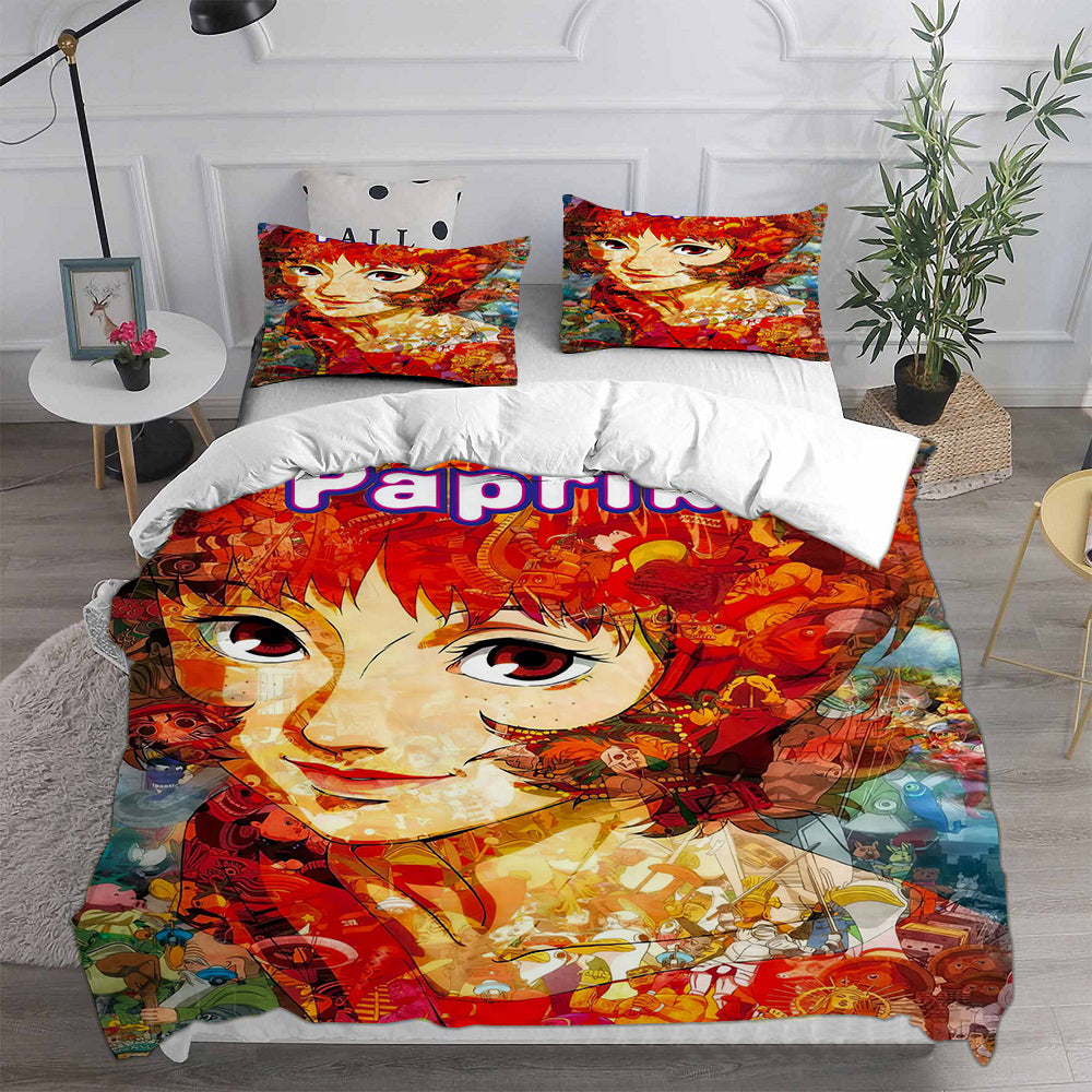 Paprika Cosplay Bedding Set Duvet Cover Pillowcases Halloween Home Decor