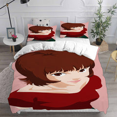 Paprika Cosplay Bedding Set Duvet Cover Pillowcases Halloween Home Decor