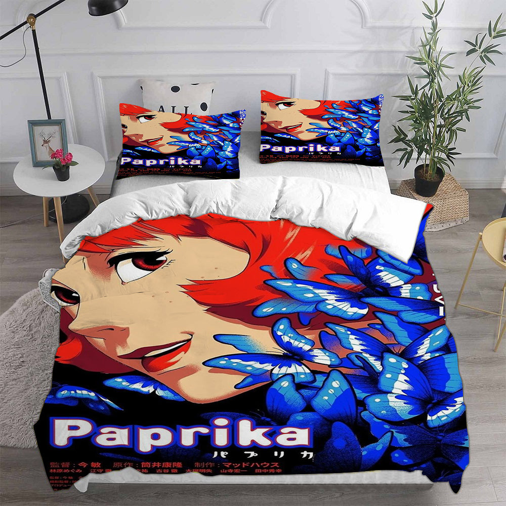 Paprika Cosplay Bedding Set Duvet Cover Pillowcases Halloween Home Decor