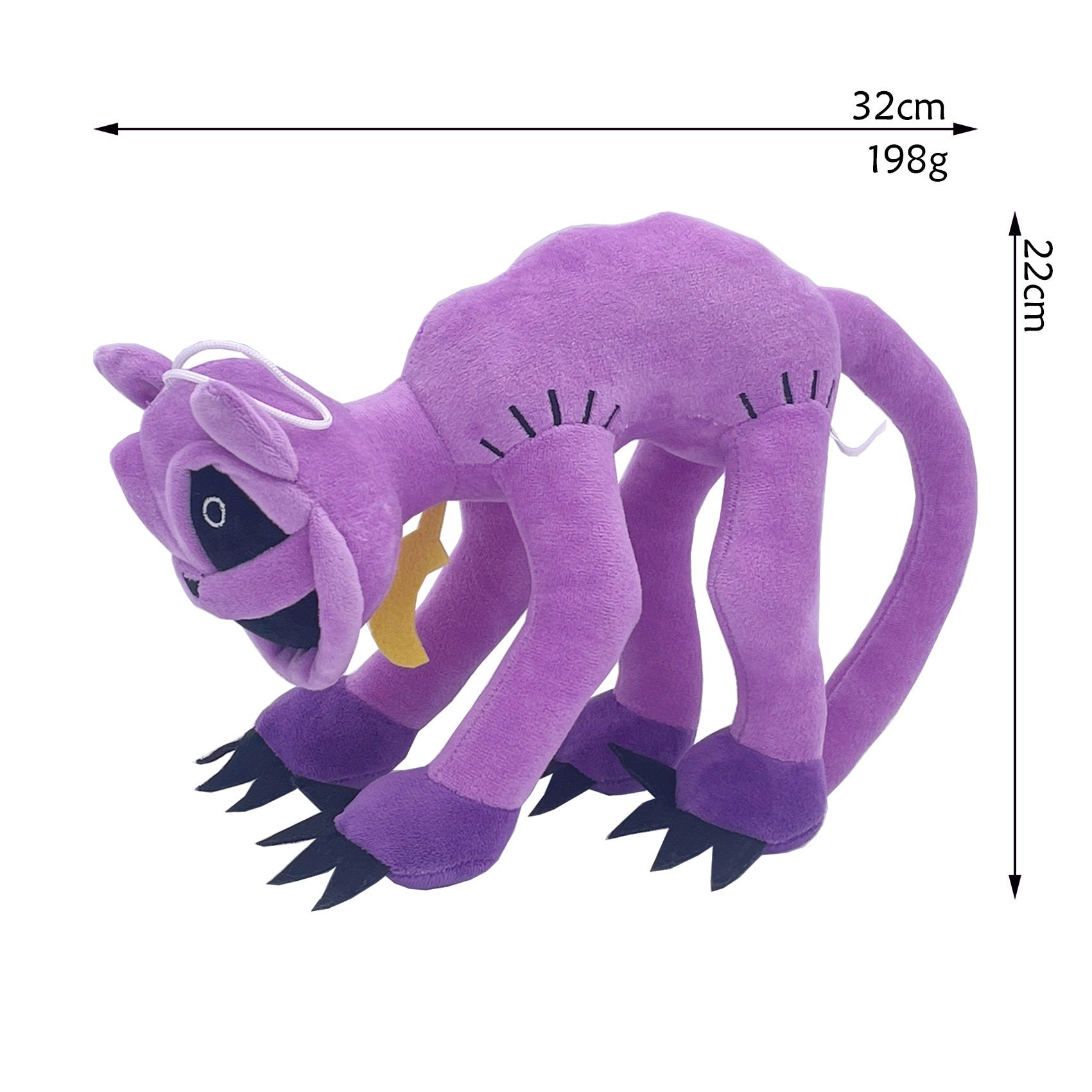 Poppy Playtime Smiling Critters CatNap Purple Cat Plush Toy Stuffed Doll Birthday Holiday Gifts