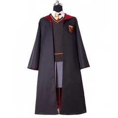 Harry Potter Gryffindor Uniform Hermione Granger Cape Halloween Cosplay Costume for Adults
