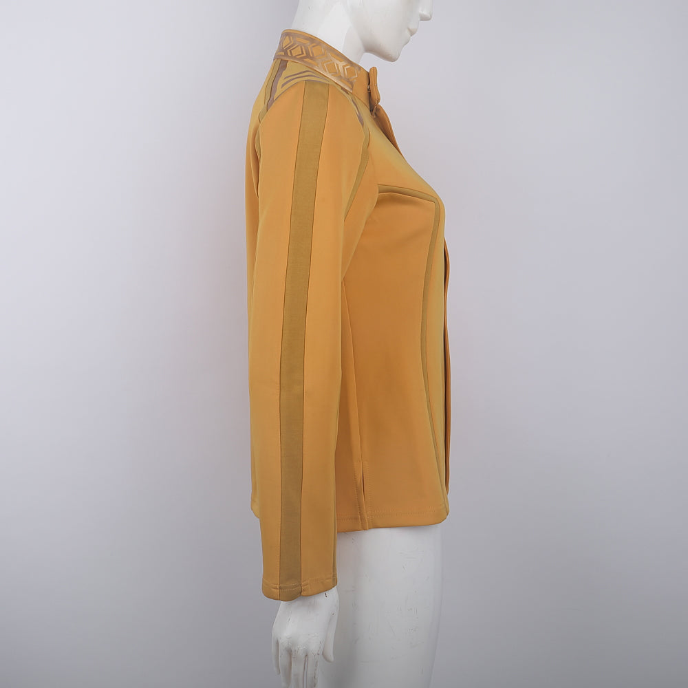 Star Trek SNW Captain Number One Uniform Starfleet Female Top Shirts Jacket Costumes