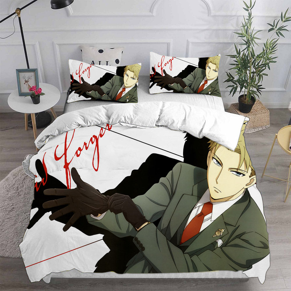 SPY×FAMILY Cosplay Bedding Set Duvet Cover Pillowcases Halloween Home Decor