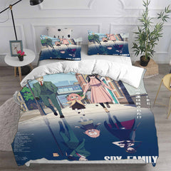 SPY×FAMILY Cosplay Bedding Set Duvet Cover Pillowcases Halloween Home Decor