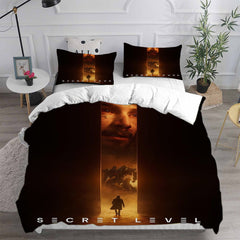 Secret Level Cosplay Bedding Set Duvet Cover Pillowcases Halloween Home Decor