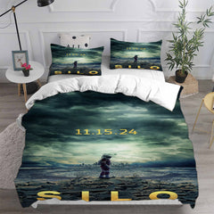 Silo Seanson Cosplay Bedding Set Duvet Cover Pillowcases Halloween Home Decor