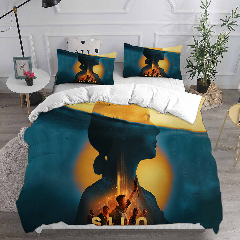 Silo Seanson Cosplay Bedding Set Duvet Cover Pillowcases Halloween Home Decor