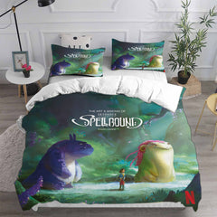 Spellbound Cosplay Bedding Set Duvet Cover Pillowcases Halloween Home Decor