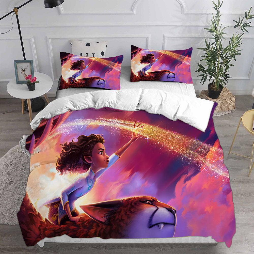 Spellbound Cosplay Bedding Set Duvet Cover Pillowcases Halloween Home Decor