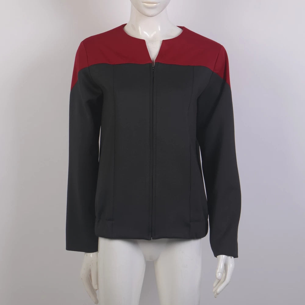 Star Trek Deep Space Nine Kira Nerys Voyager Uniforms Female Jacket Halloween Cosplay Costumes