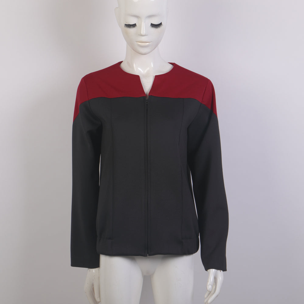 Star Trek Deep Space Nine Kira Nerys Voyager Uniforms Female Jacket Halloween Cosplay Costumes