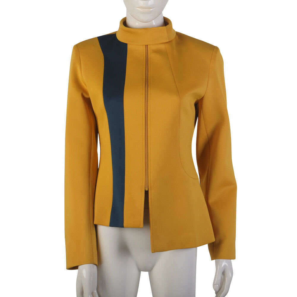 Star Trek  Discovery 4 Yellow Blue White  Uniforms Female Cosplay Costumes