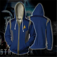 Star Trek Discovery Hoodie Sweater 3D Sweatshirt Cosplay Costume