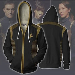 Star Trek Discovery Hoodie Sweater 3D Sweatshirt Cosplay Costume