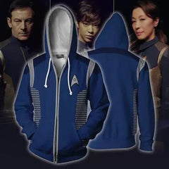 Star Trek Discovery Hoodie Sweater 3D Sweatshirt Cosplay Costume