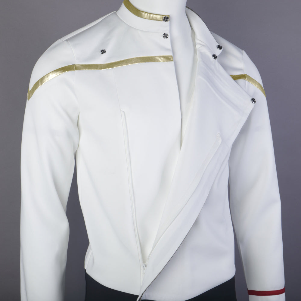 Star Trek Lower Decks  2 USS Cerritos Crew  Uniform Starfleet White Shirts Halloween Cosplay Costume