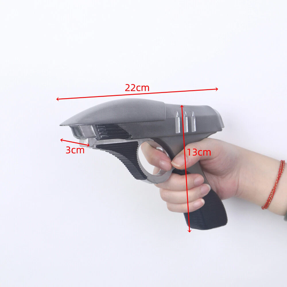 Star Trek Picard 2 Series Dark Timeline Phaser Pistol Cosplay Starfleet Props Resin
