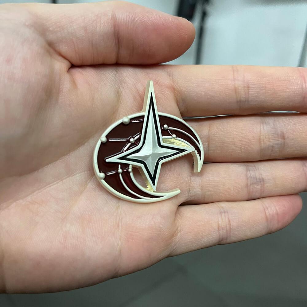 Star Trek  Picard 2 Seven Of Nine Borg Magnet Cosplay Badge Halloween Props