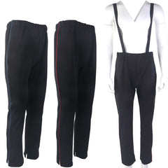 Star Trek Picard 3 Admiral Red Blue Gold Stripes Men Trousers Starfleet Pants Overalls