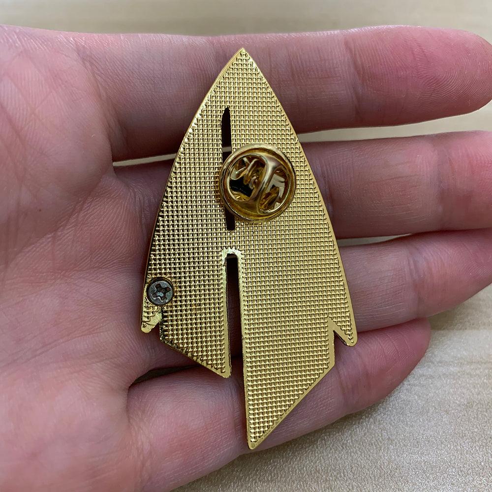 Star Trek  Picard Admiral JL Pin The Next Generation Communicator Pin Brooches Halloween Cosplay Props