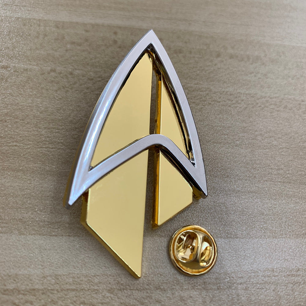 Star Trek  Picard Admiral JL Pin The Next Generation Communicator Pin Brooches Halloween Cosplay Props