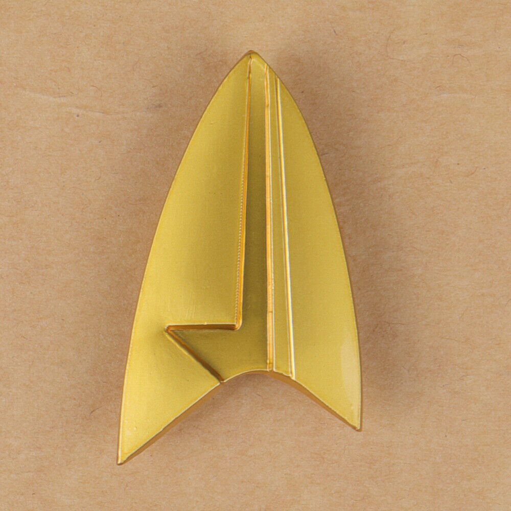 Star Trek  Prodigy Captain Kathryn Janeway Magnet Badge Starfleet Pin Halloween Cosplay  Accessories