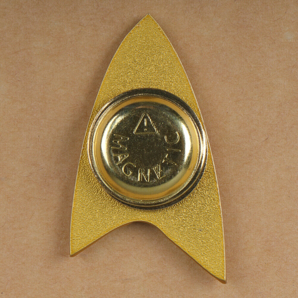 Star Trek  Prodigy Captain Kathryn Janeway Magnet Badge Starfleet Pin Halloween Cosplay  Accessories