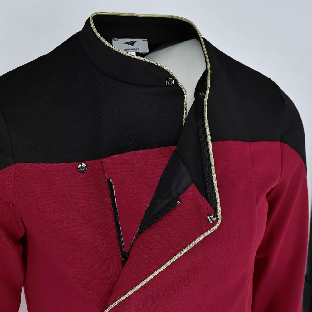 Star Trek Prodigy Captain Kathryn Janeway Starfleet Uniforms Jacket Costumes Male