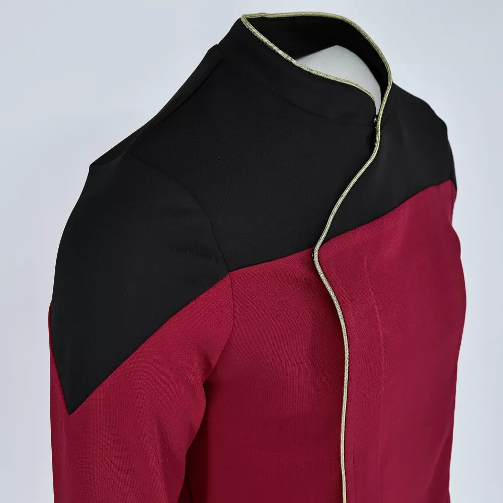 Star Trek Prodigy Captain Kathryn Janeway Starfleet Uniforms Jacket Costumes Male