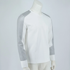 Star Trek SNW Gamble Medical White Starfleet Uniforms Cosplay Vezda Top Shirts Costumes