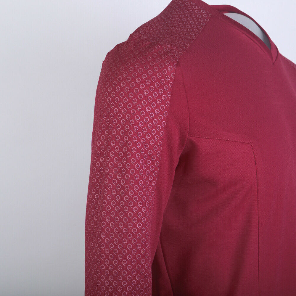 Strange New Worlds Captain Pike Gold Uniforms Startfleet Blue Red Top Shirts