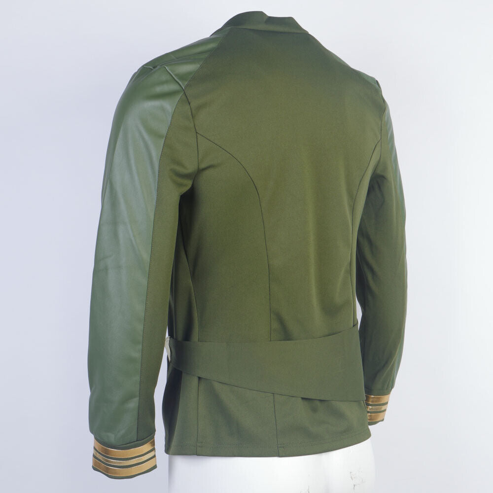 Strange New Worlds Captain Pike Green Uniforms Starfleet Top Shirts Costumes