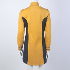 Strange New Worlds Cosplay Number One Gold Blue Red Dress Starfleet Uniforms