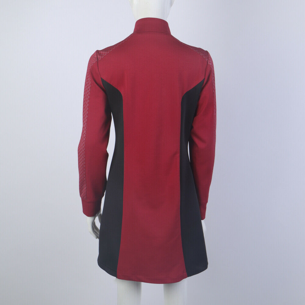 Strange New Worlds Cosplay Number One Gold Blue Red Dress Starfleet Uniforms