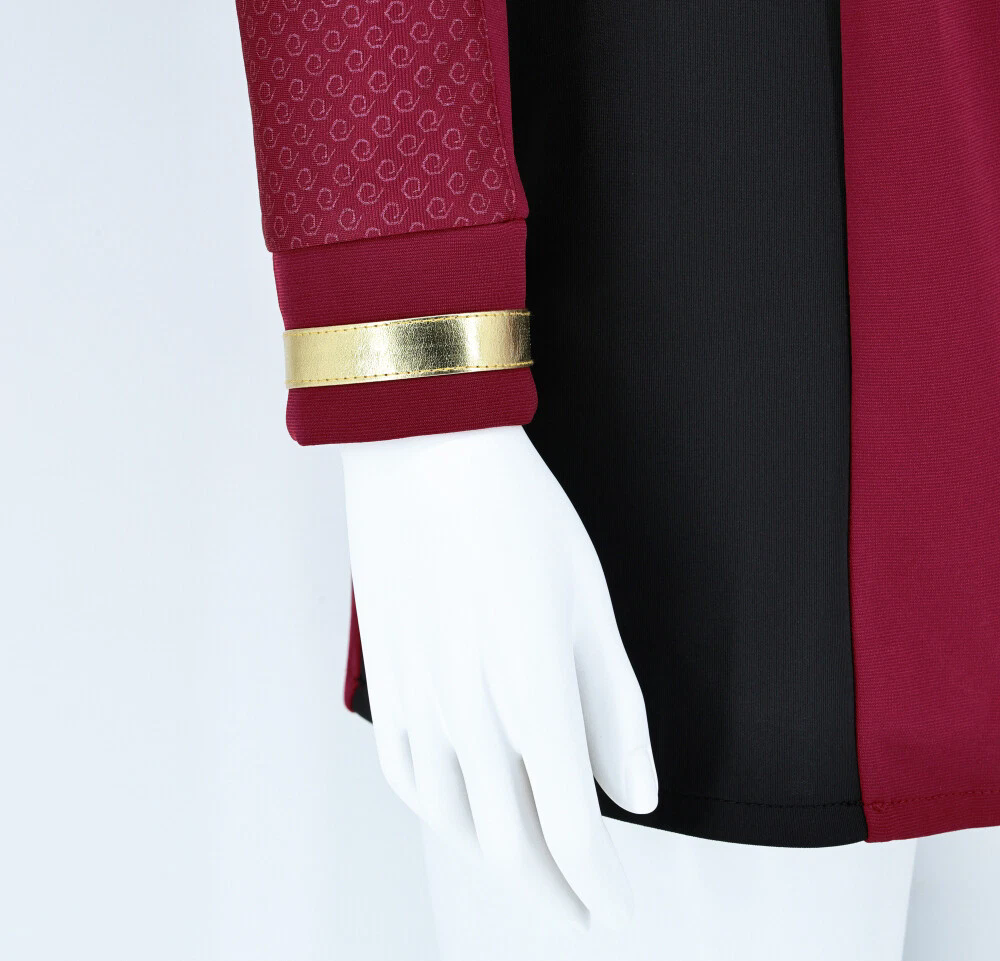 Star Trek Strange New Worlds Uhura Red Dress Uniforms Startfleet Shirts Costumes