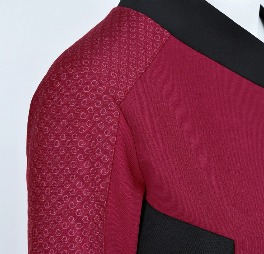 Star Trek Strange New Worlds Uhura Red Dress Uniforms Startfleet Shirts Costumes